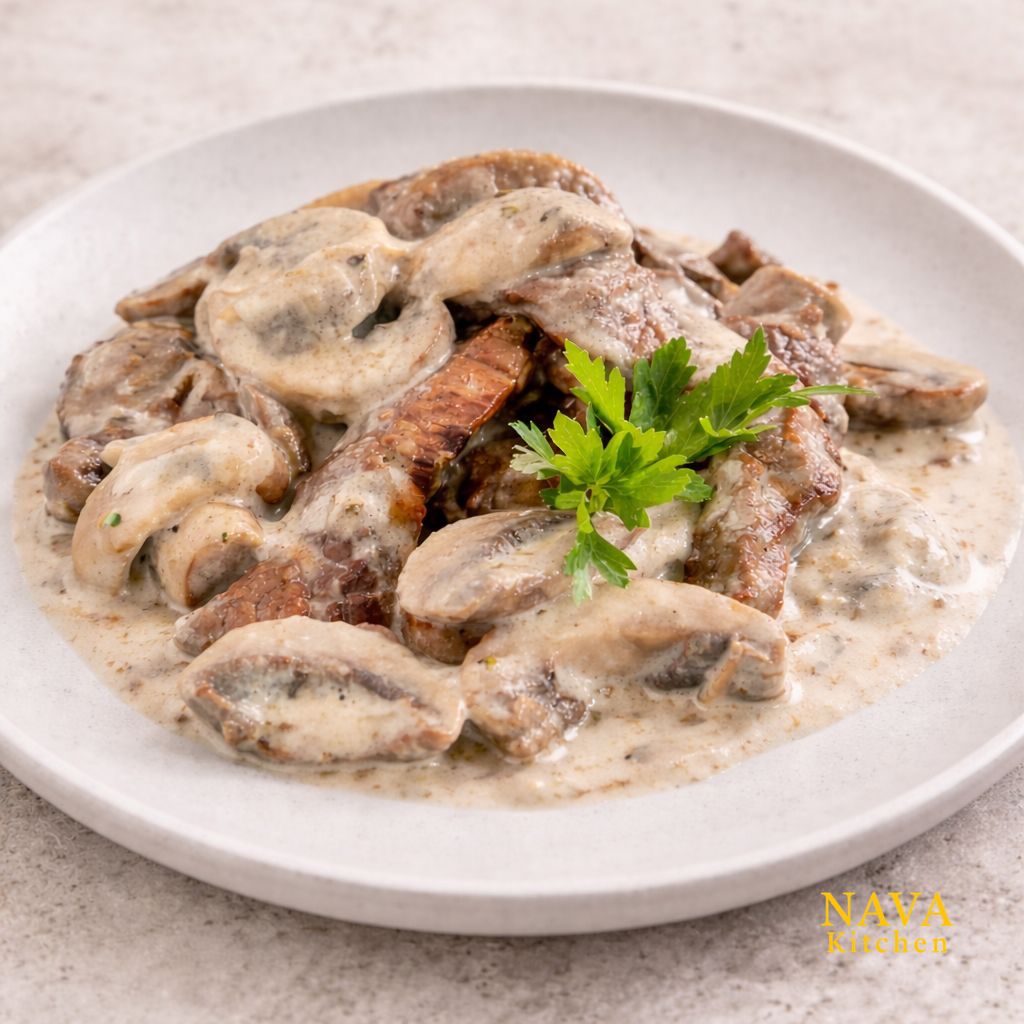 Beef Stroganoff
