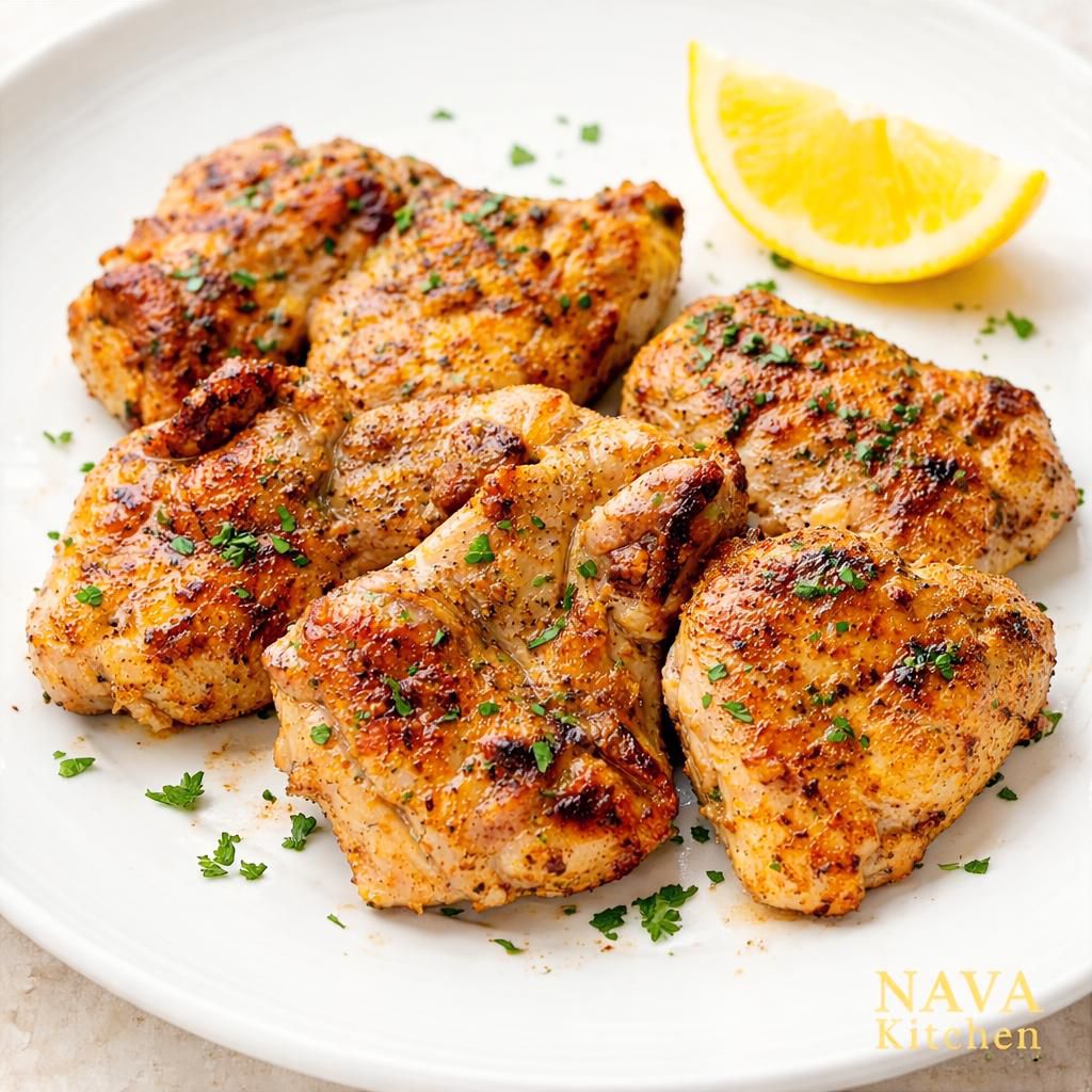 Spiced Chicken Thighs