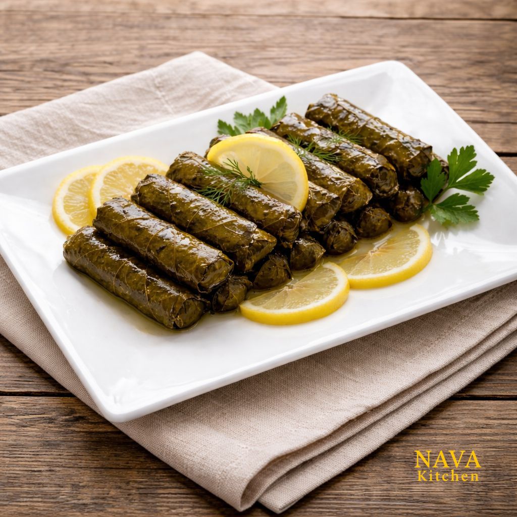 Rice-Stuffed Grape Leaves