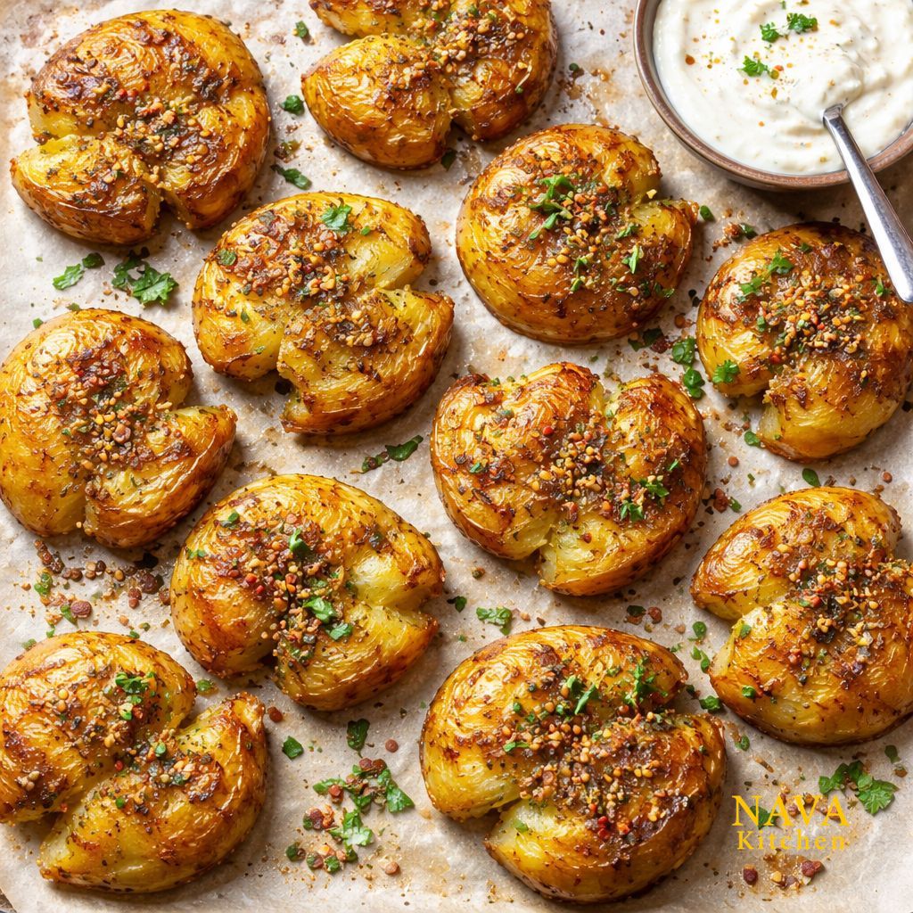Smashed Baby Potatoes