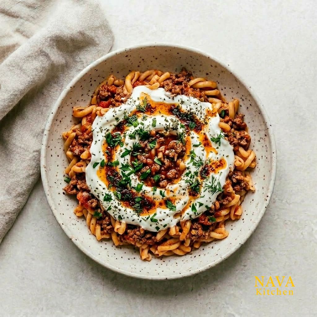 Turkish Beef Pasta