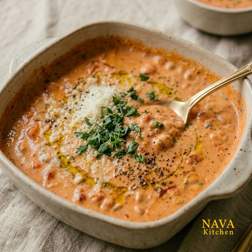 Creamy Tomato Parmesan Sauce