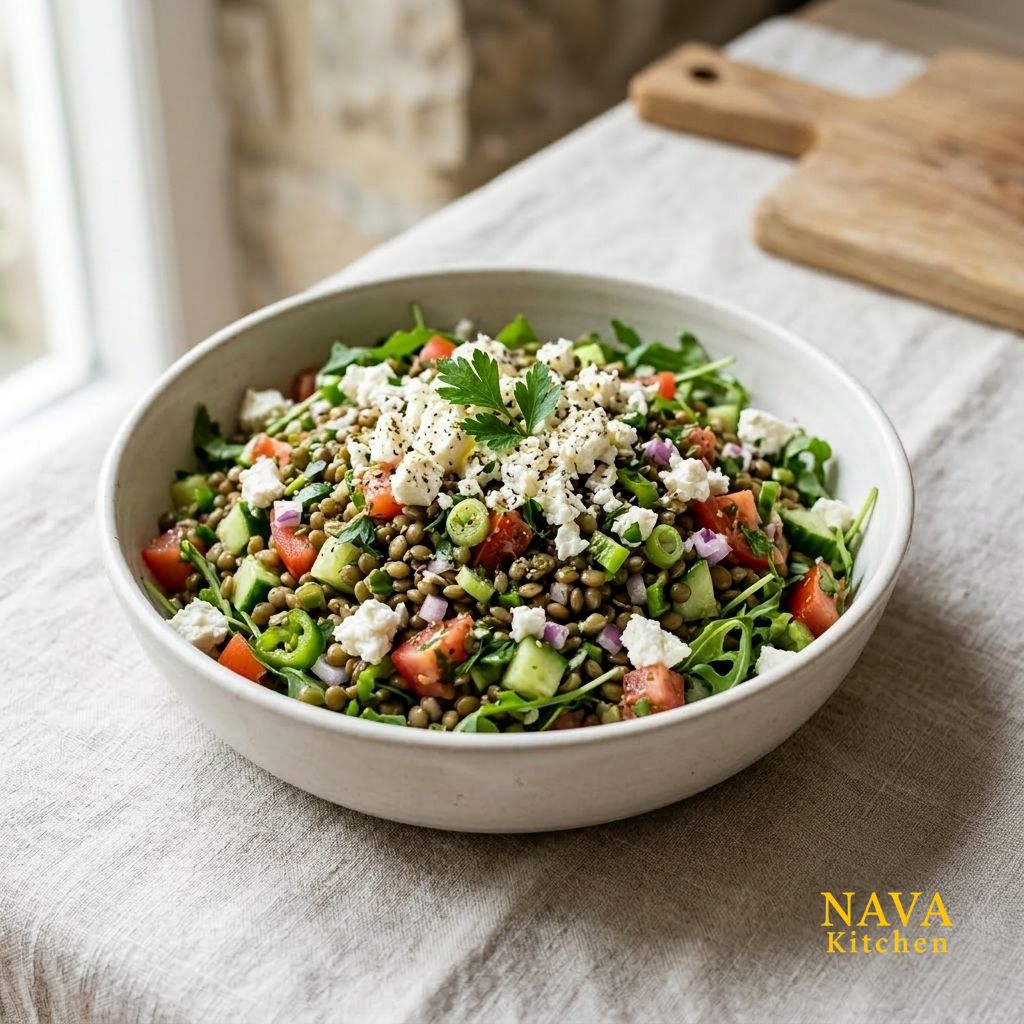 Mediterranean Lentil Salad