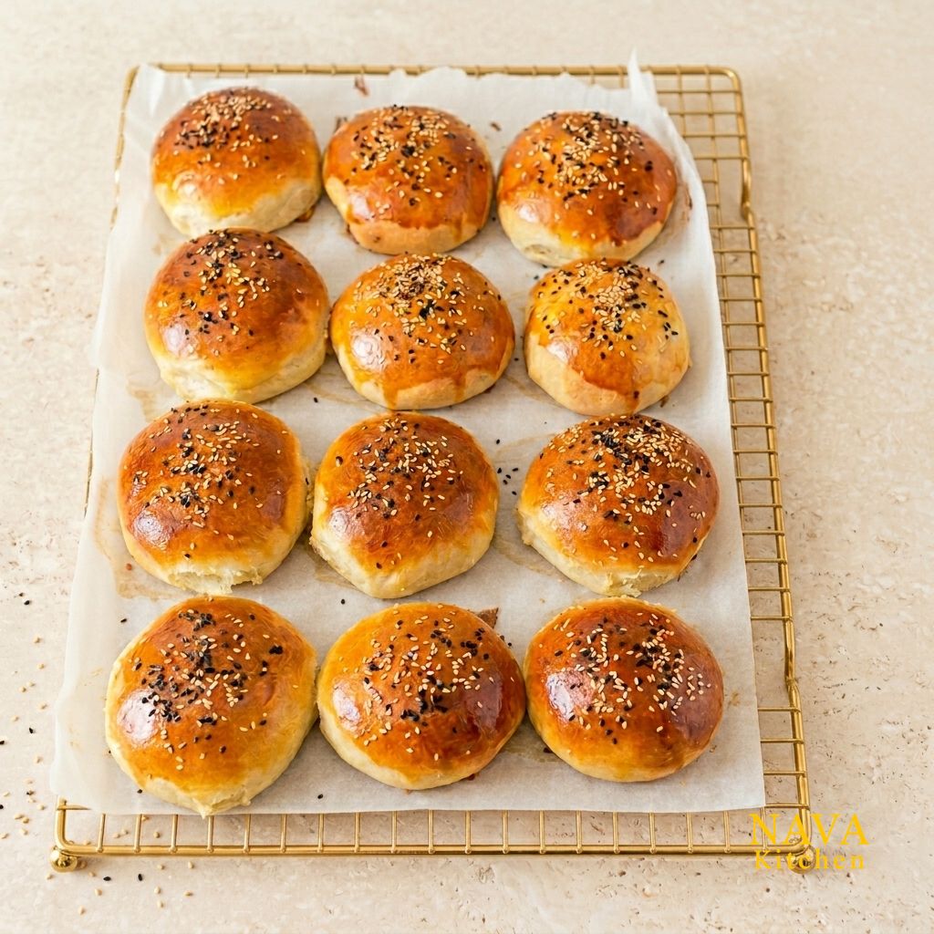 Soft Yogurt Buns (Pogaca)