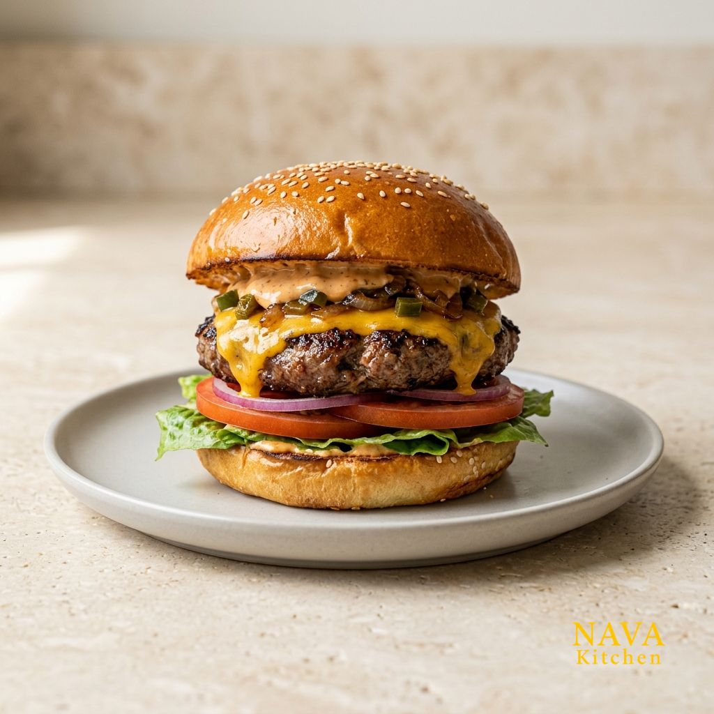 Firehouse Cheeseburger