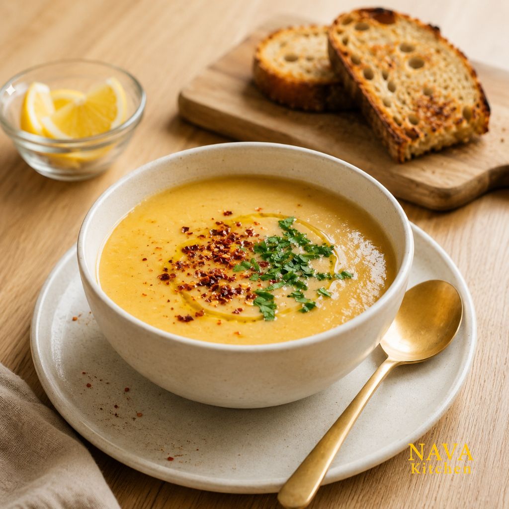 Simple Red Lentil Soup