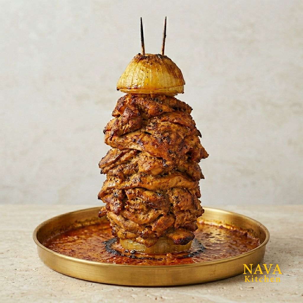 Chicken Shawarma Tower