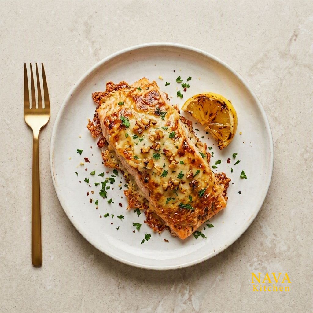 Garlic Parmesan Salmon